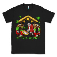 Black with god all things are possible santa baby jesus Classic Tee - Jasminsmagicworld