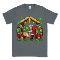 Charcoal Heather with god all things are possible santa baby jesus Classic Tee - Jasminsmagicworld