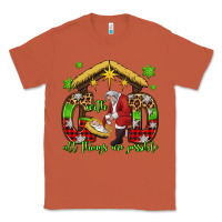 Copper with god all things are possible santa baby jesus Classic Tee - Jasminsmagicworld