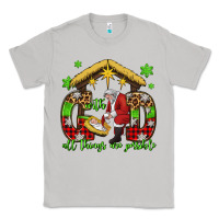 Moon Dust with god all things are possible santa baby jesus Classic Tee - Jasminsmagicworld