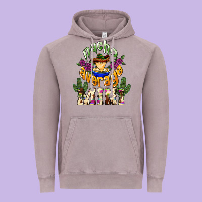 Nacho Average Mini Mexico Vintage Hoodie Designed By Howdyjamesfarm