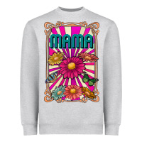 Heather Grey mama Heavyweight Sweatshirt - CowhideDigitalArt