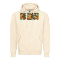 Sandshell Thanksgiving Turkey Truck Zipper Hoodie - Artiststas