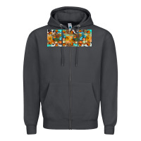 Smoke Thanksgiving Turkey Truck Zipper Hoodie - Artiststas