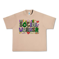 Burro social worker mardi gras cowgirl Urban Heavy Tee - CowGirlArtShop