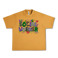 Peanut Butter social worker mardi gras cowgirl Urban Heavy Tee - CowGirlArtShop