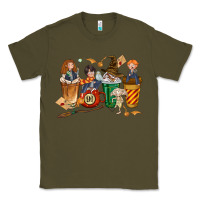 Army Green wizards coffee cups Classic Tee - texasbilliewilder