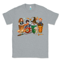 Heather Grey wizards coffee cups Classic Tee - texasbilliewilder