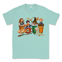 Seafoam wizards coffee cups Classic Tee - texasbilliewilder