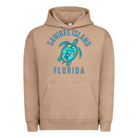Pigment Burro sanibel island beach design  sea turtle illustration gift pullover hoo Urban Hoodie - trangStudio
