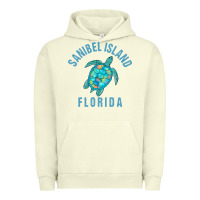 Pigment Pistachio sanibel island beach design  sea turtle illustration gift pullover hoo Urban Hoodie - trangStudio