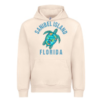 Sandshell sanibel island beach design  sea turtle illustration gift pullover hoo Urban Hoodie - trangStudio