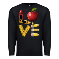 Black love teacher Premium Sweatshirt - BarkalooDesign