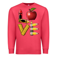 Cardinal love teacher Premium Sweatshirt - BarkalooDesign