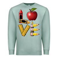 Seafoam love teacher Premium Sweatshirt - BarkalooDesign