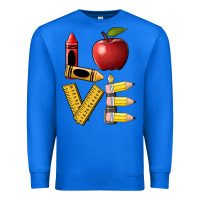 True Royal love teacher Premium Sweatshirt - BarkalooDesign