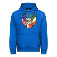 Cobalt Ancient Order of Hibernians Premium Urban Hoodie - trangStudio