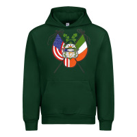 Forest Green Ancient Order of Hibernians Premium Urban Hoodie - trangStudio