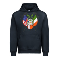 Navy Ancient Order of Hibernians Premium Urban Hoodie - trangStudio