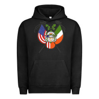 Pigment Black Ancient Order of Hibernians Premium Urban Hoodie - trangStudio