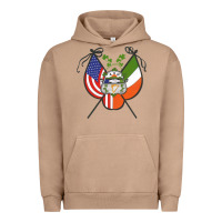 Pigment Burro Ancient Order of Hibernians Premium Urban Hoodie - trangStudio