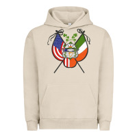 Pigment French Oak Ancient Order of Hibernians Premium Urban Hoodie - trangStudio