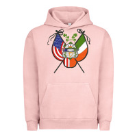 Pigment Salmon Ancient Order of Hibernians Premium Urban Hoodie - trangStudio