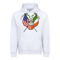 White Ancient Order of Hibernians Premium Urban Hoodie - trangStudio
