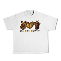 Lunar Rock peace love labrador Urban Heavy Tee - RanaPortraitStore