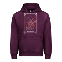 Mauve Wine adventure time halloween marceline tarot card Urban Hoodie - trangStudio