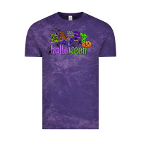 Cloud Purple happy halloween Vintage Tee - CowGirlArtShop