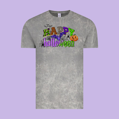 Happy Halloween Vintage Tee Designed By Cowgirlartshop
