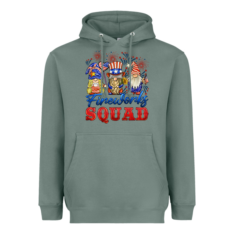 Fireworks Squad Heavyweight Hoodie by BarkalooDesign | Teevron