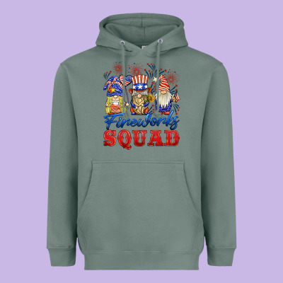 Fireworks Squad Heavyweight Hoodie Designed By Barkaloodesign