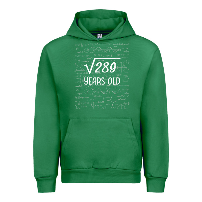 17 Year Old Gift Boys Girls Funny 17th Birthday Gifts Math Urban Hoodie by trangStudio | Teevron