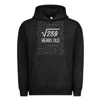 Pigment Black 17 year old gift boys girls funny 17th birthday gifts math Urban Hoodie - trangStudio