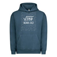 Pigment Midnight Navy 17 year old gift boys girls funny 17th birthday gifts math Urban Hoodie - trangStudio