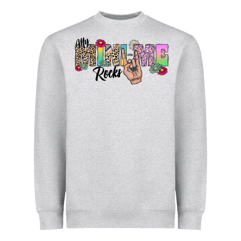 My Mini Me Rocks Heavyweight Sweatshirt by CowhideDigitalArt | Teevron
