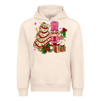 Sandshell christmas tree cake and nutcracker with gifts ado Urban Hoodie - AdoDesignShop