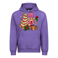 Tulip christmas tree cake and nutcracker with gifts ado Urban Hoodie - AdoDesignShop