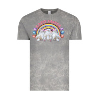 Cloud Rock Happy easter bunny tails Vintage Tee - RanaPortraitStore