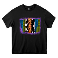 Black Purple Glitter Western Farm Life Brush Strokes Heavy Core Tee - Bettercallsaul