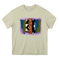 Mossy Purple Glitter Western Farm Life Brush Strokes Heavy Core Tee - Bettercallsaul
