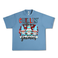 Pebble Blue chillin with my gnomies Urban Heavy Tee - CowGirlArtShop