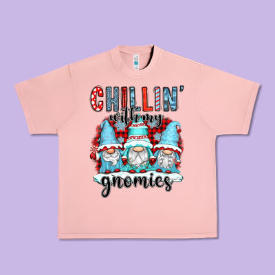 Chillin With My Gnomies Urban Heavy Tee Designed By Cowgirlartshop