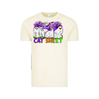 Vintage Arctic cat sheet ghost cats halloween Vintage Tee - CowGirlArtShop