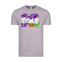 Vintage Zinc cat sheet ghost cats halloween Vintage Tee - CowGirlArtShop
