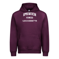 Mauve Wine ipswich massachusetts ma vintage state athletic style Urban Hoodie - trangStudio