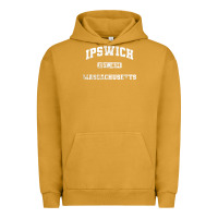 Pigment Peanut Butter ipswich massachusetts ma vintage state athletic style Urban Hoodie - trangStudio