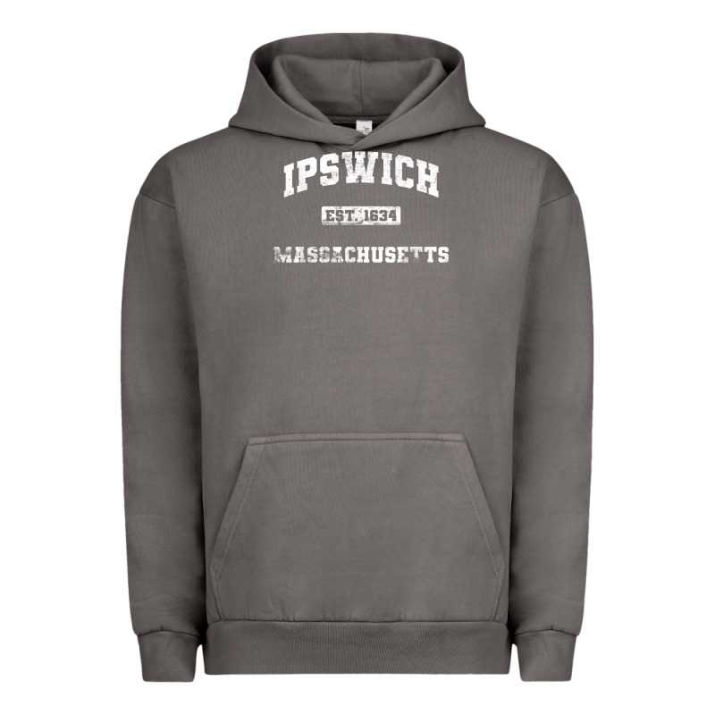 Ipswich Massachusetts Ma Vintage State Athletic Style Urban Hoodie by trangStudio | Teevron